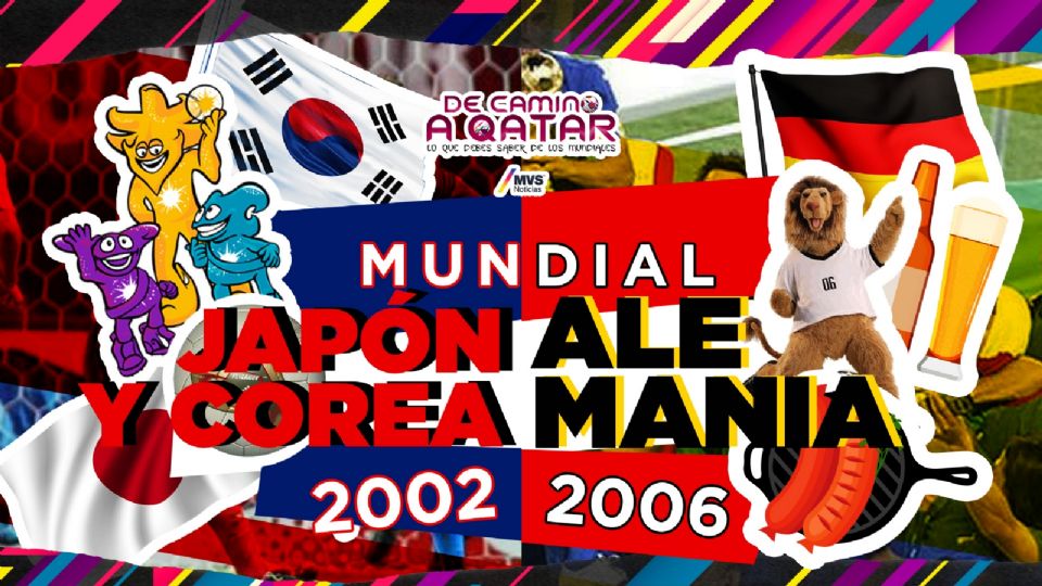 Mundiales de Corea-Japón 2002 y Alemania 2006: Brasil e Italia sobresalen en la escena mundial