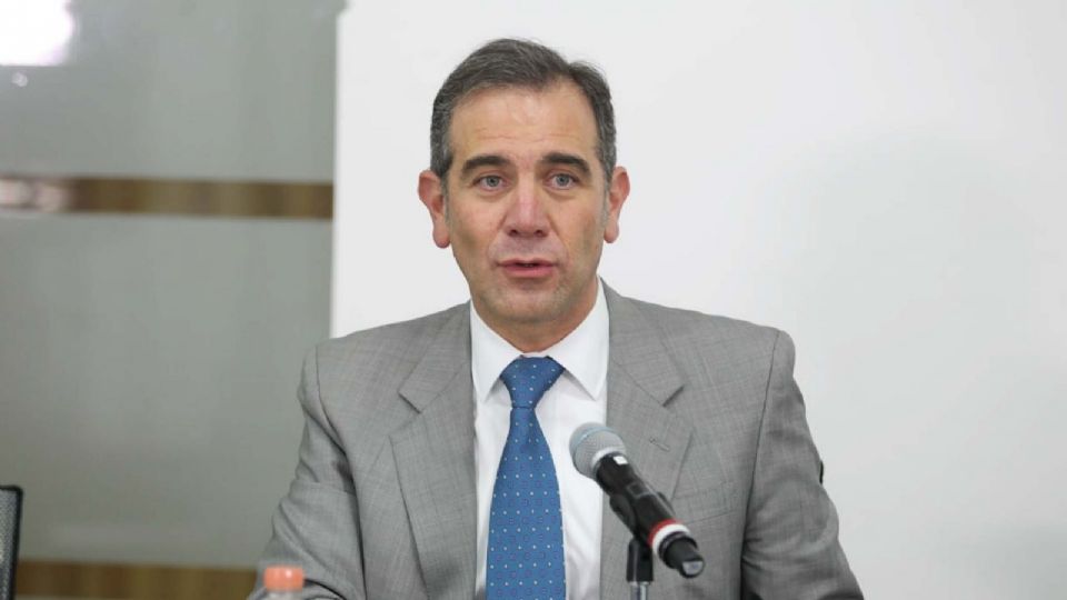 Lorenzo Córdova Vianello, presidente del Instituto Nacional Electoral (INE).