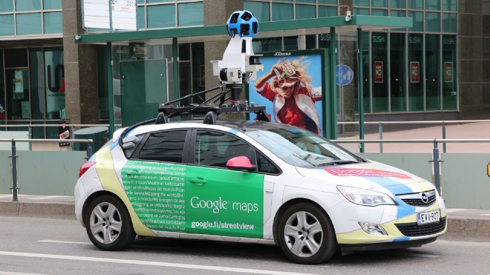Estos coches son los encargados de tomar las imágenes de Street View.