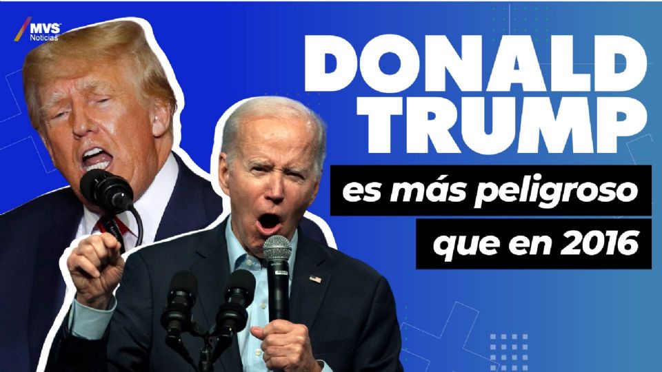 Donald Trump es más peligroso que en 2016