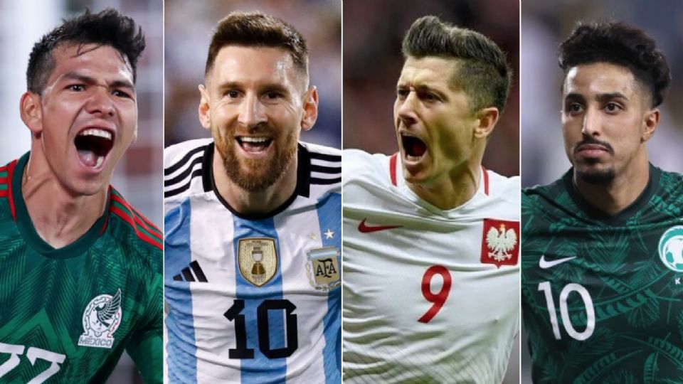 Lozano, Messi, Lewandoski y Salem, las figuras del 'C'