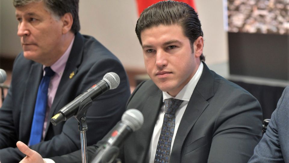 Samuel García, gobernador de Nuevo León.