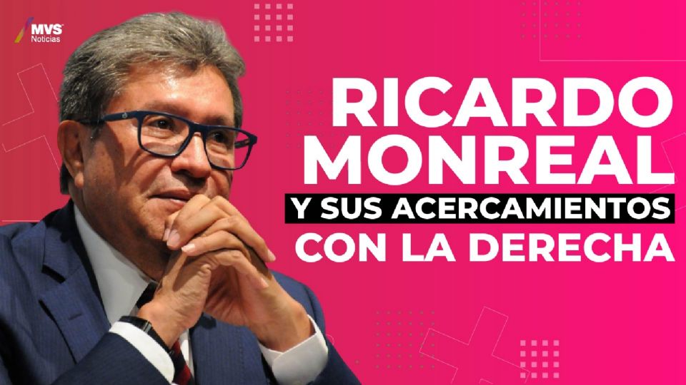 Ricardo Monreal y sus acercamientos con la derecha