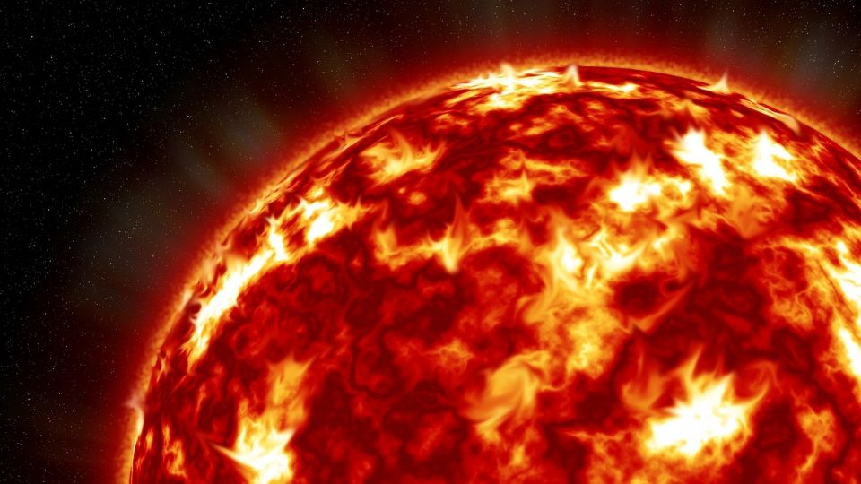 La tecnología permitió capturar la imagen del sol