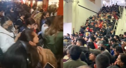 Metro CDMX: Saturación en Línea 9, usuarios reportan llenos totales | VIDEO