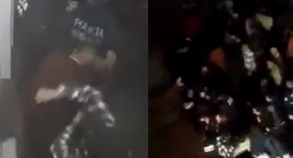 Pobladores de Santiago Tianguistenco golpean a ladrones de casa de empeño | VIDEO