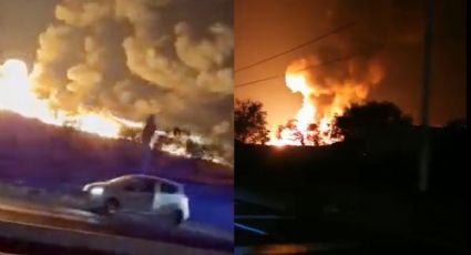Pemex: Se registra explosión en toma clandestina de Epazoyucan, Hidalgo | VIDEO