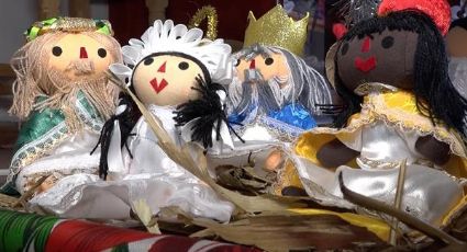 Muñeca otomí hecha en Querétaro inspira nacimientos navideños