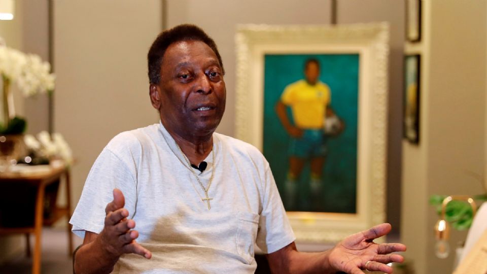 Pelé, ex futbolista brasileño.