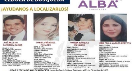Activistas buscan a cuatro personas que desaparecieron en los límites de Zacatecas y Jalisco