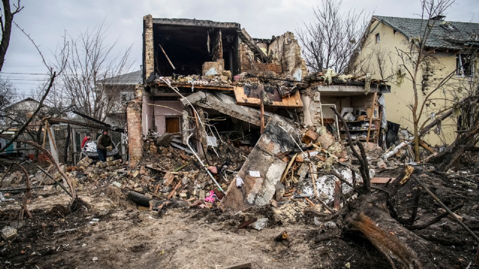 Ucrania es cruelmente atacada por las fuerzas rusas