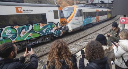 Choque de trenes en Barcelona; asciende a 150 el número de personas heridas