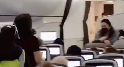 Surge #LadyAeroméxico, pasajeros piden 'que la bajen' de vuelo