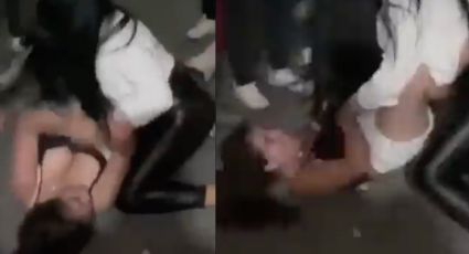 VIDEO: Mujeres se dan tremenda golpiza en calles de Toluca