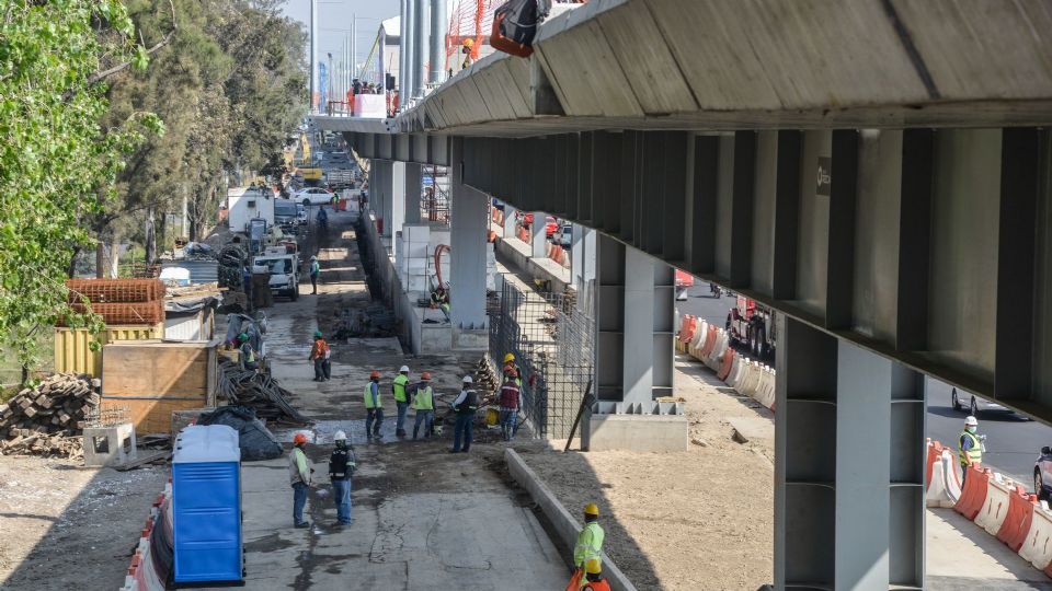 La inauguración del Trolebús Elevado de Iztapalapa, será en dos meses más.