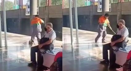 Trabajador del Metro trapea al ritmo de 'Tiempo de Vals' de Chayanne y se vuelve viral: VIDEO