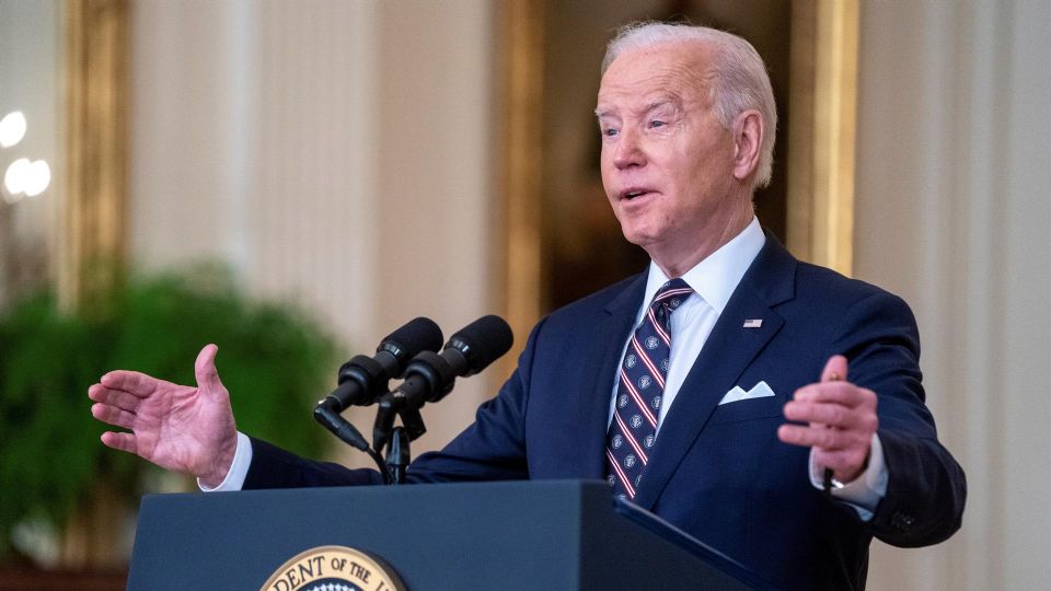 Joe Biden, presidente de EU.