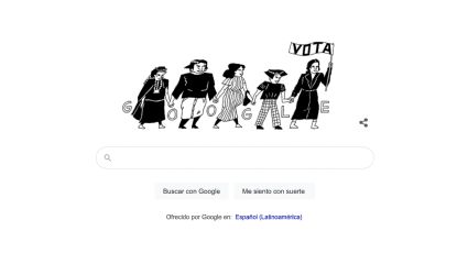 Elena Caffarena: Con doodle, rinde homenaje Google