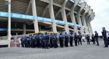 Más de 2 mil 600 policías vigilarán encuentro Chivas vs. América en el estadio Azteca