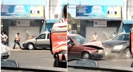 ¡Absurdo! Así sucedió el choque de autos que se volvió viral en TikTok