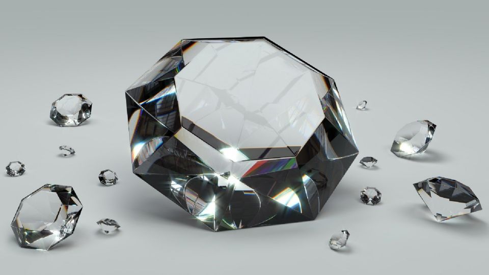 Este es el diamante con forma de pera que será subastada