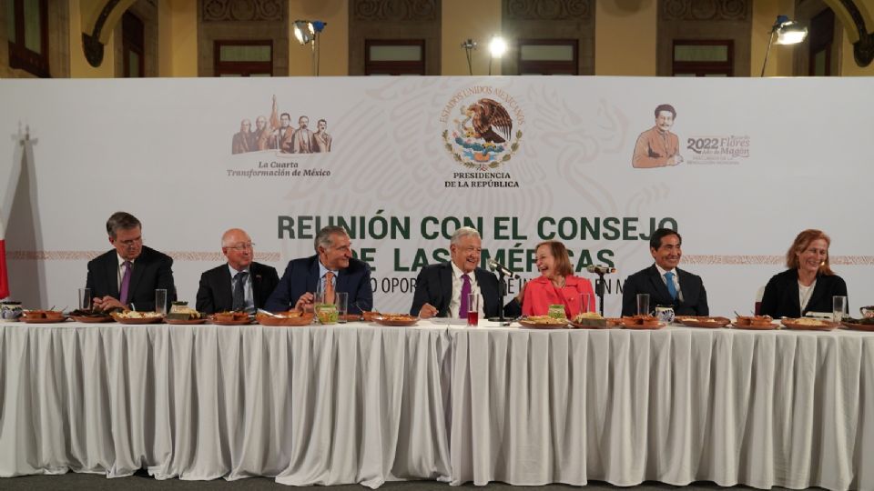 AMLO se reunió con empresarios de EU