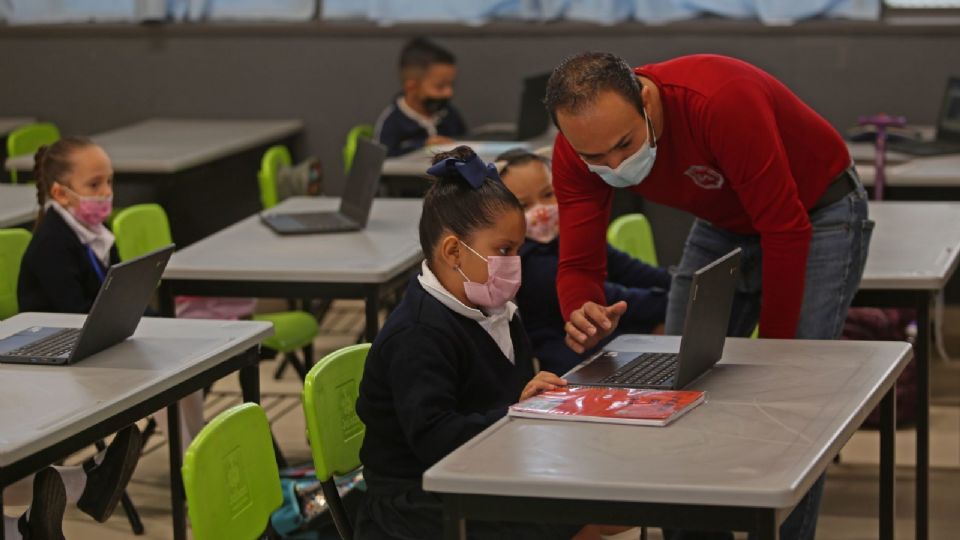 Clases en primaria.