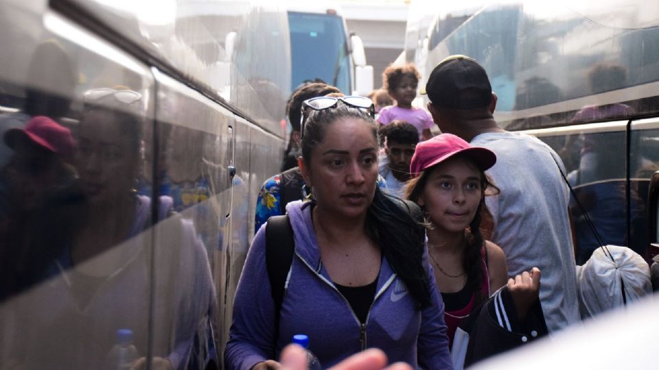 La caravana de madres migrantes se encuentra ya en la CDMX.