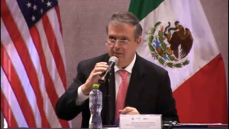 Marcelo Ebrard, titular de la SRE.