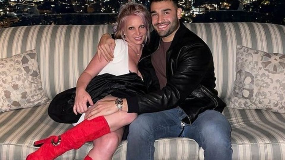 Britney Spears y Sam Asghari, la pareja del momento.