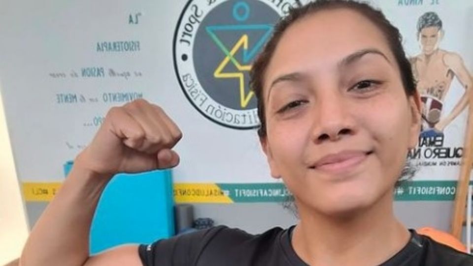 Boxeadora mexicana Alejandra Ayala.