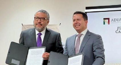 Firman Aduanas de México y Canacero convenio para eficiencia en revisión de mercancías
