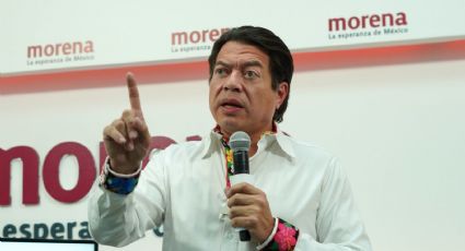 Mario Delgado acude al Senado para apoyar a candidata de Morena para Aguascalientes