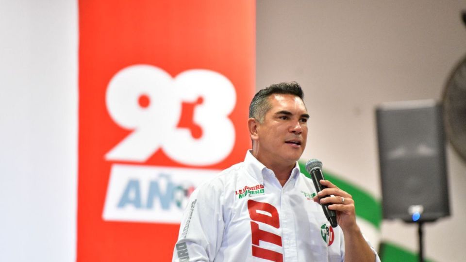 Alejandro Moreno, dirigente del PRI.