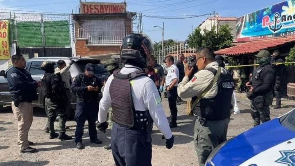 Asesinaron a 4 hombres en el municipio de Tecámac, Edomex.