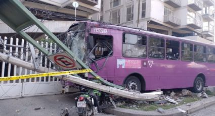 Deja choque de autobús múltiples lesionados en colonia Portales