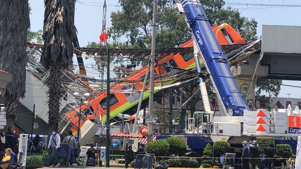 Desplome de la Línea 12 del Metro CDMX.