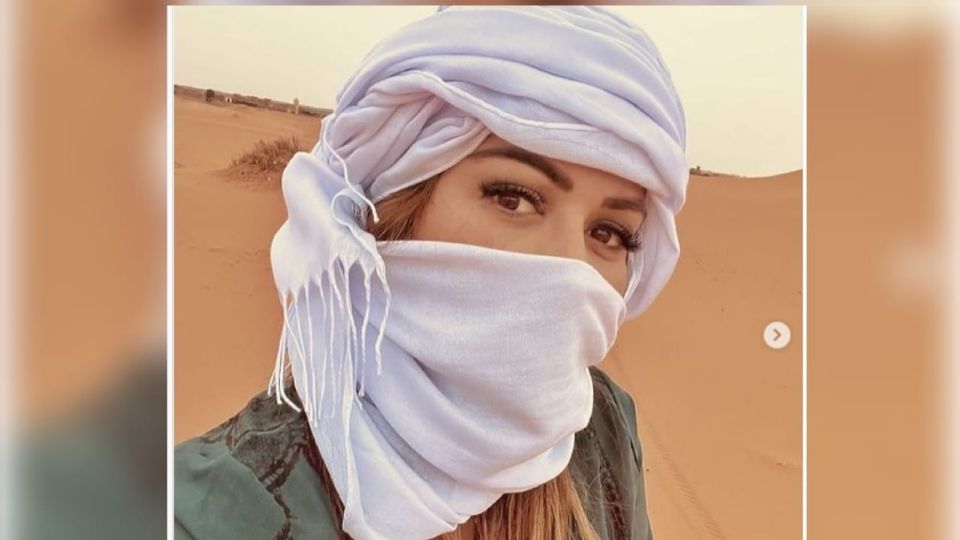 Mariana Echeverria se fue paseo por Marruecos
