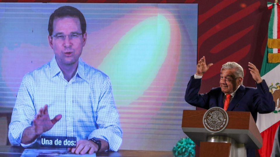 Ricardo Anaya, aspirante a la presidencia de México 2024 y AMLO.