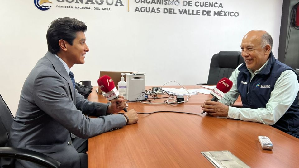 Víctor Bourguett, Dir. Del Organismo de Cuenca Aguas del Valle de México.