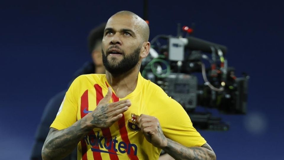 El futbolista brasileño, Dani Alves.