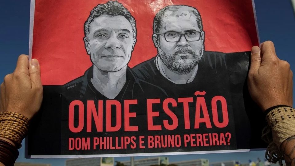 El periodista inglés Dom Phillips y del indigenista Bruno Pereira desaparecieron el 5 de junio