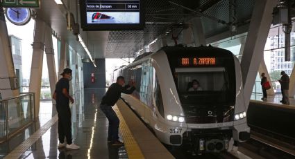 Ladrones en Tren Ligero de Guadalajara quedan encuerados y rayoneados: VIDEO