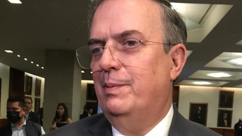 Marcelo Ebrard, secretario de Relaciones Exteriores.