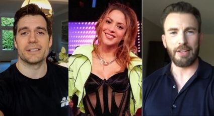 Shakira, Henry Cavill y Chris Evans, qué relación hay entre estas estrellas