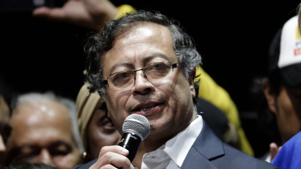 El Presidente electo de Colombia Gustavo Petro. 
