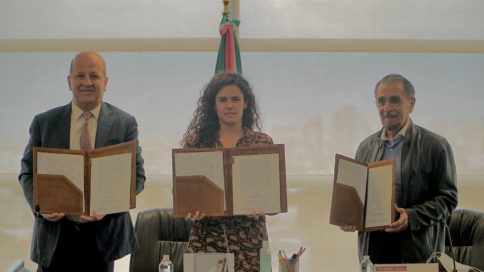 Luisa María Alcalde, secretaria del Trabajo y Previsión Social del Gobierno de México