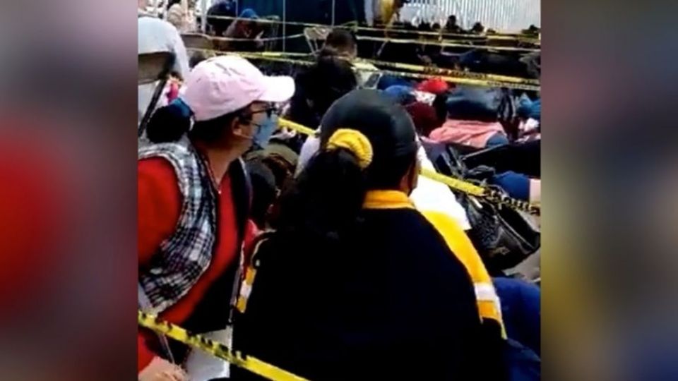 Se registró una balacera cerca de un centro de vacunación covid en Puebla.