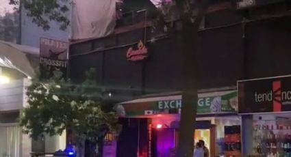 Balean a dos en un bar de la Zona Rosa