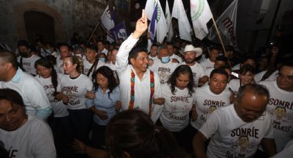 "Ganamos Oaxaca con una ventaja de más de 35 puntos": Salomón Jara